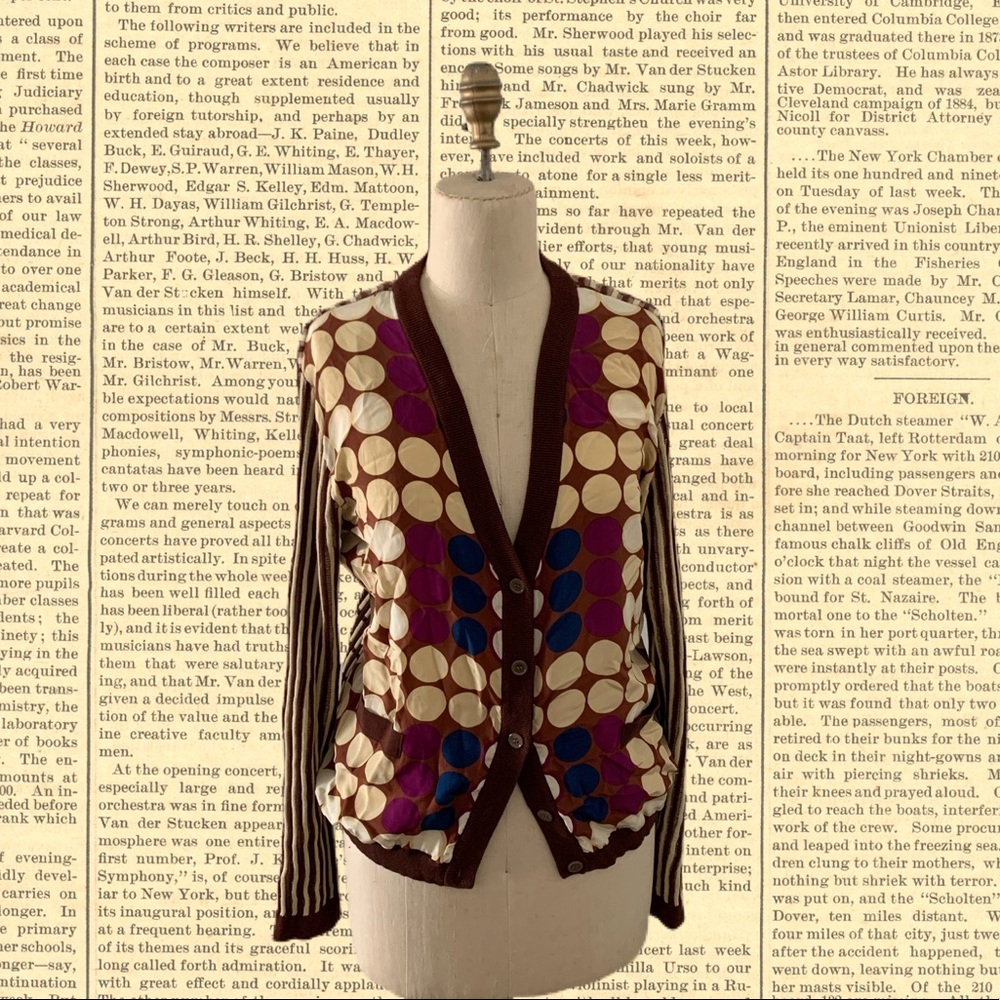 Polka Dot Cardigan